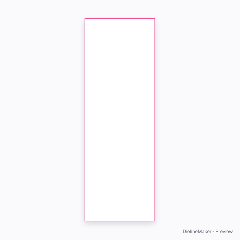 Flat dieline preview