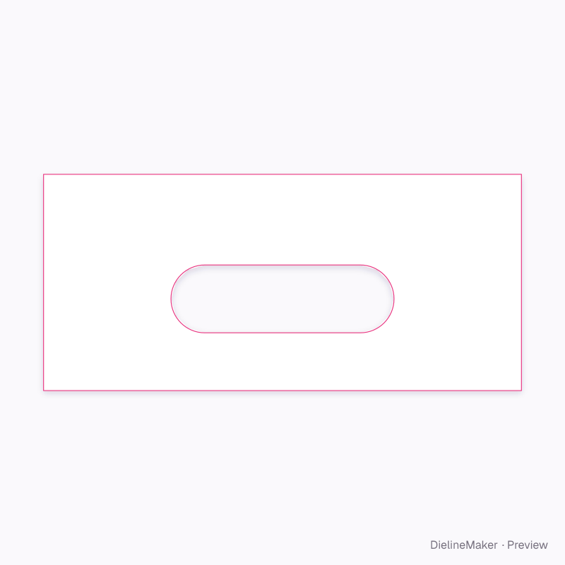Clear smoke cassette artwork area