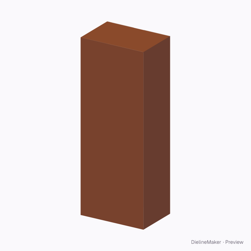 Reed diffuser gift carton — Auto-lock bottom