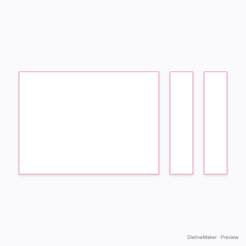 Curved pop-up stand 4 x 3 artwork area