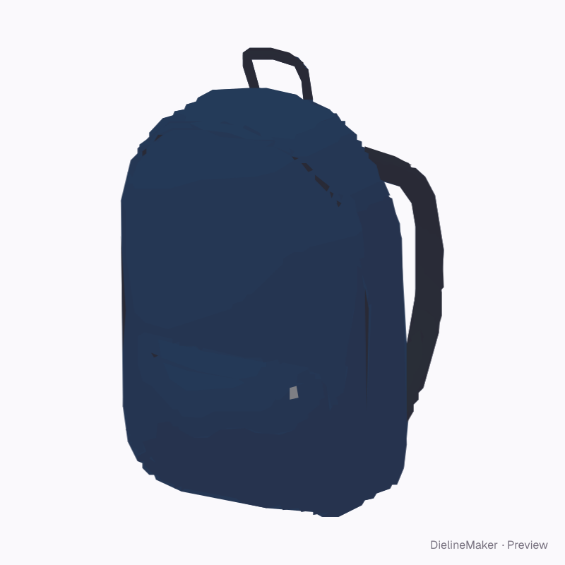 Navy everyday backpack