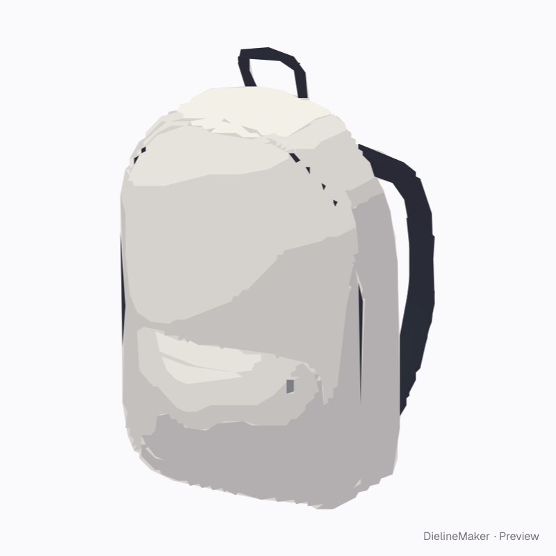 Large everyday backpack
