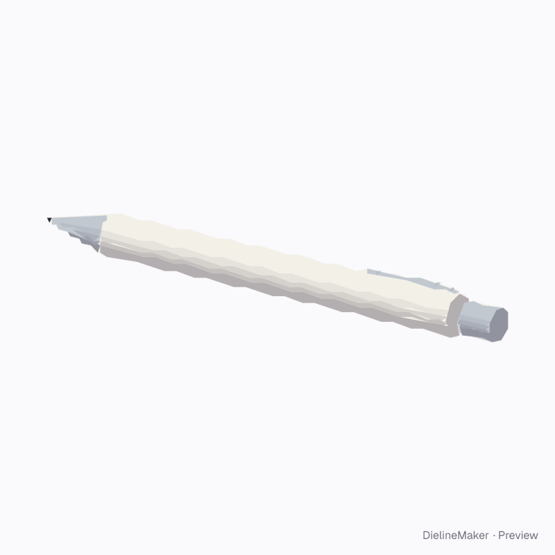 Compact 110 mm pocket pen