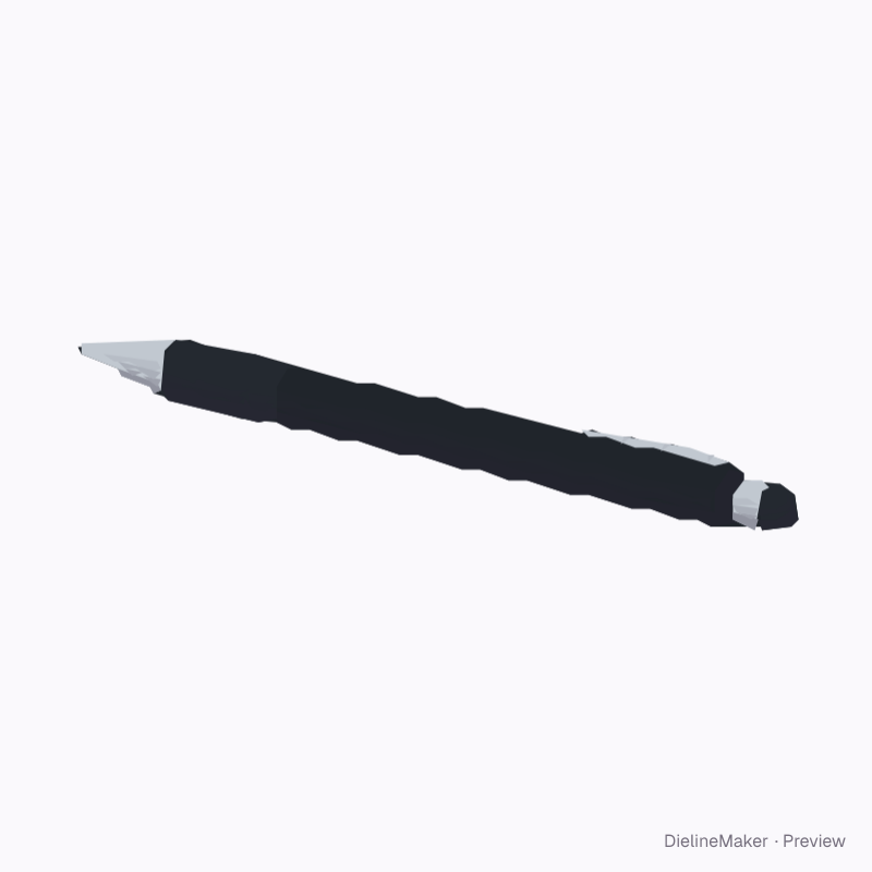 Ballpoint pen with stylus end