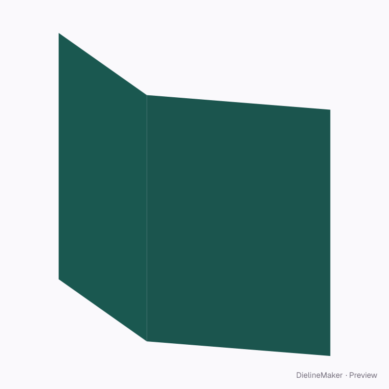A4 folded restaurant menu