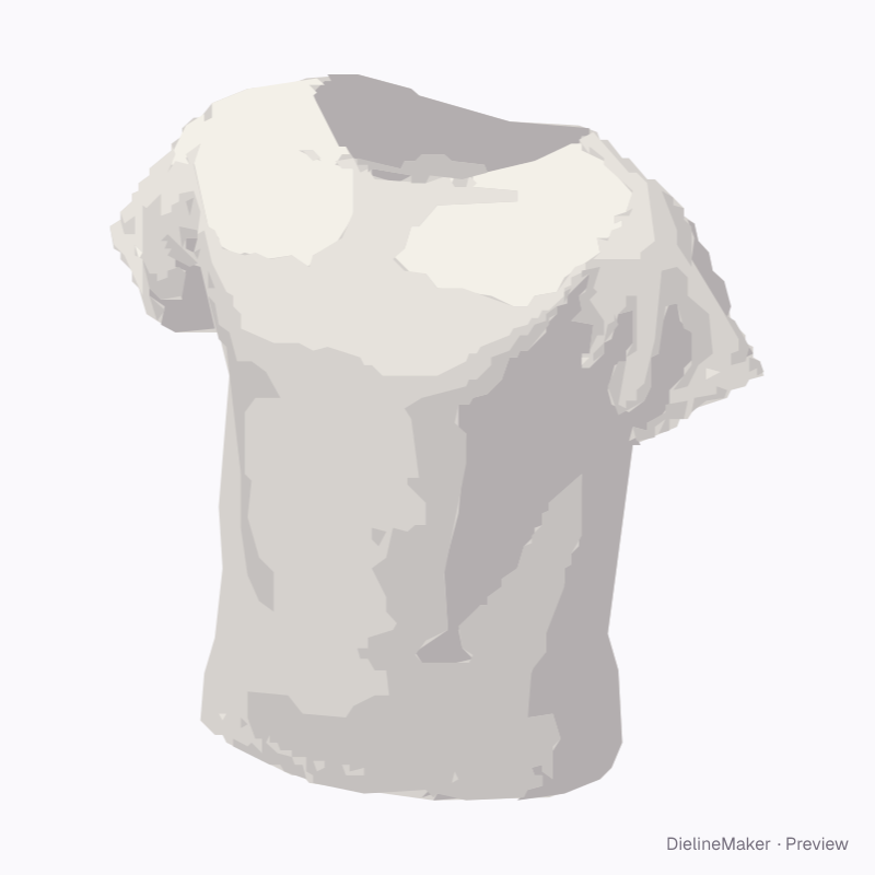 Boat-neck T-shirt