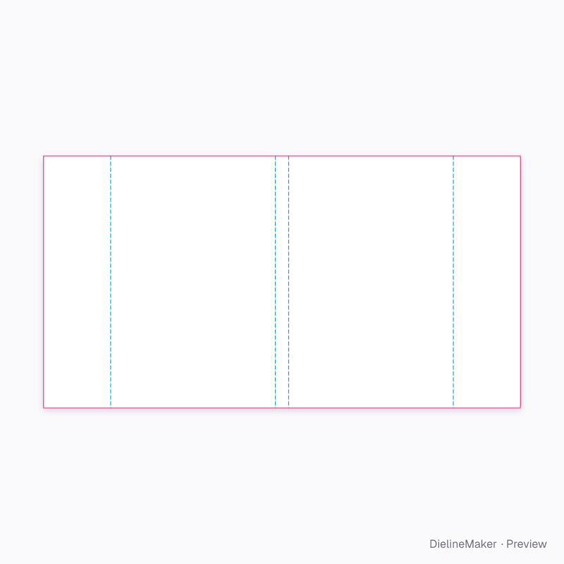 Comic 6.625 × 10.25 in page-format book dust jacket flat dieline