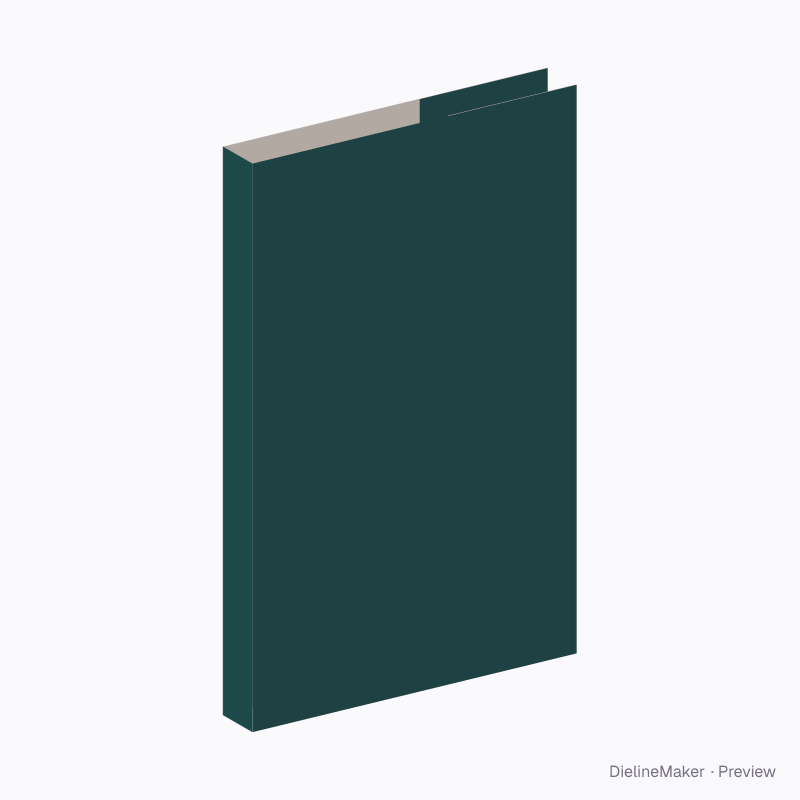 Pocket 108 × 175 mm page-format book dust jacket