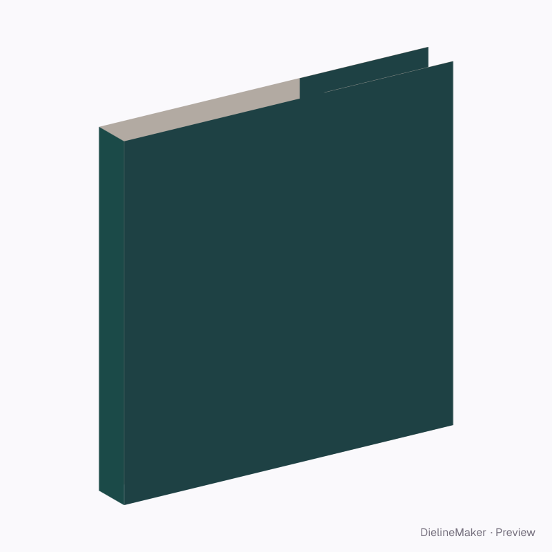 Square art-book jacket