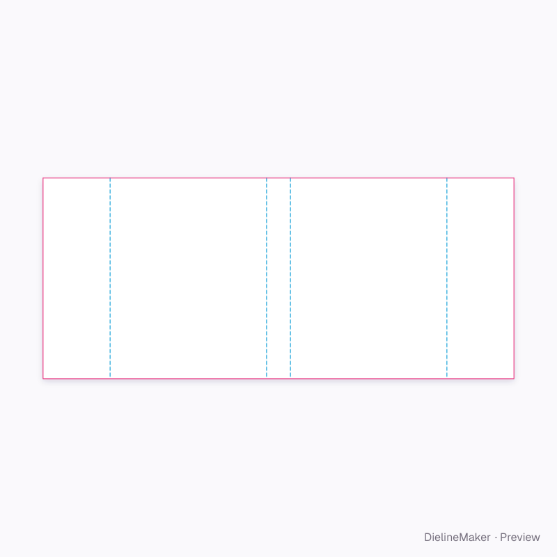 Cookbook dust jacket flat dieline