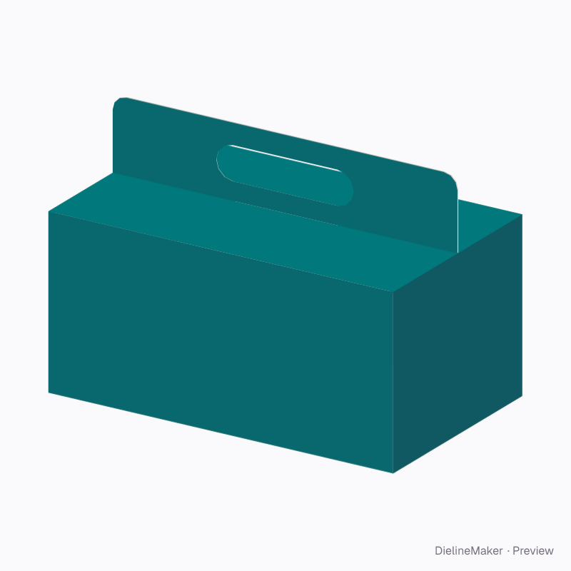 Picnic carry box — Briefcase box