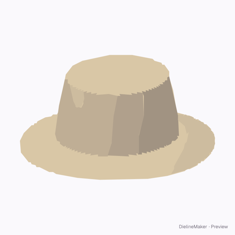 Compact bucket hat