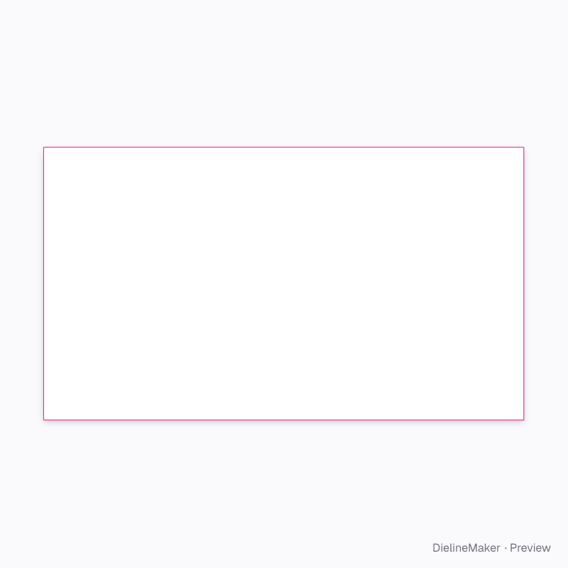 Flat dieline preview