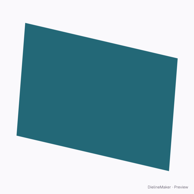 84 × 55 mm business card