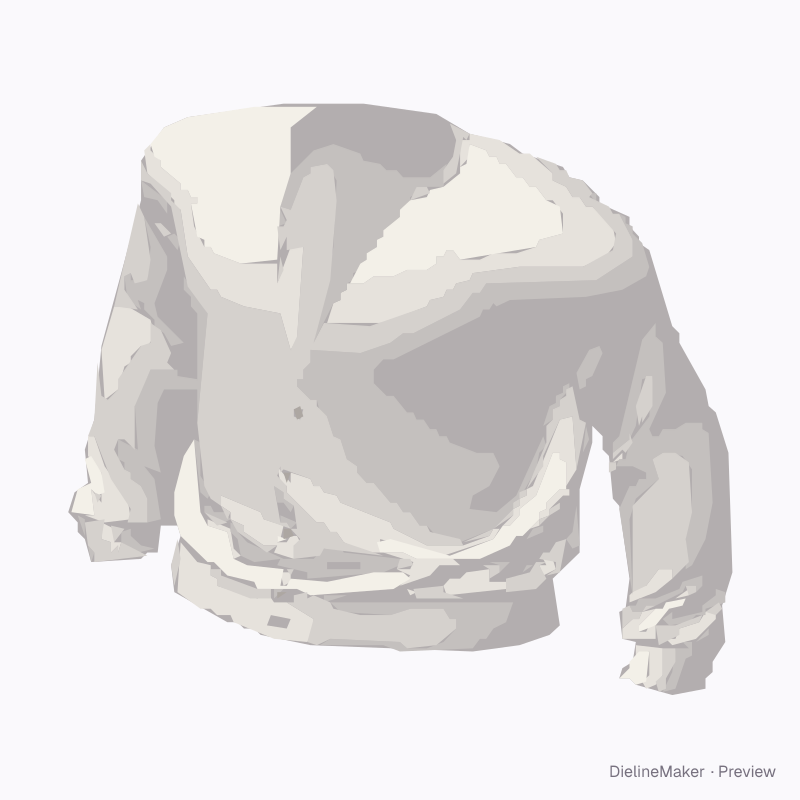 Button-front V-neck cardigan