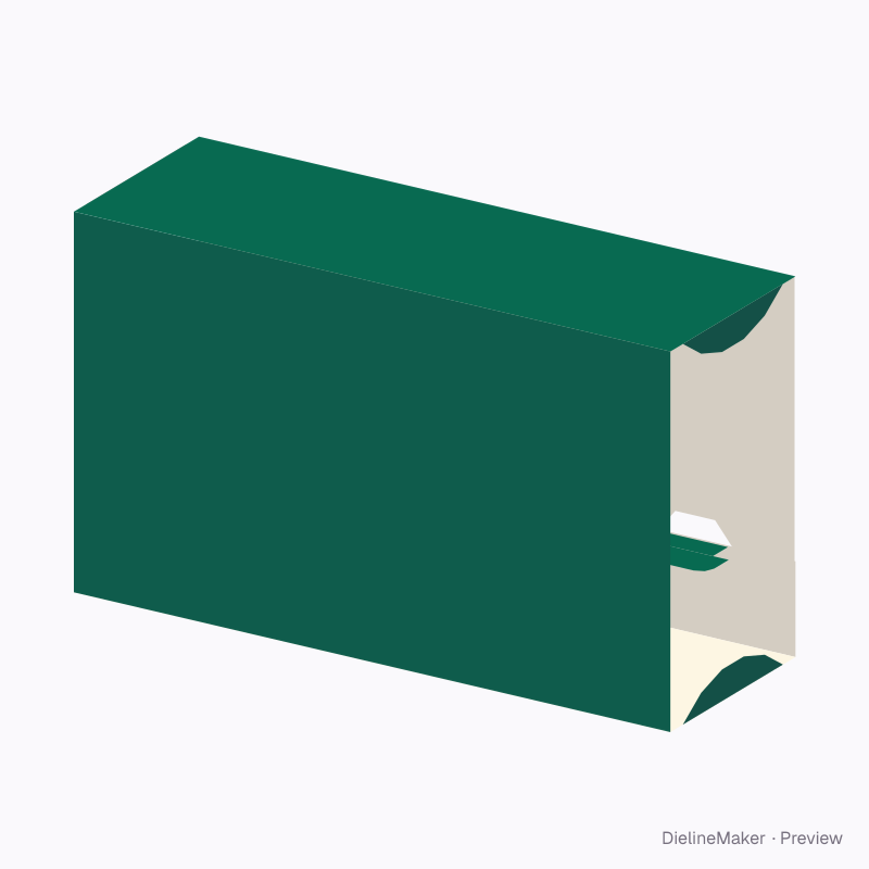 3-can end-tab self-locking wrap 198×66×115