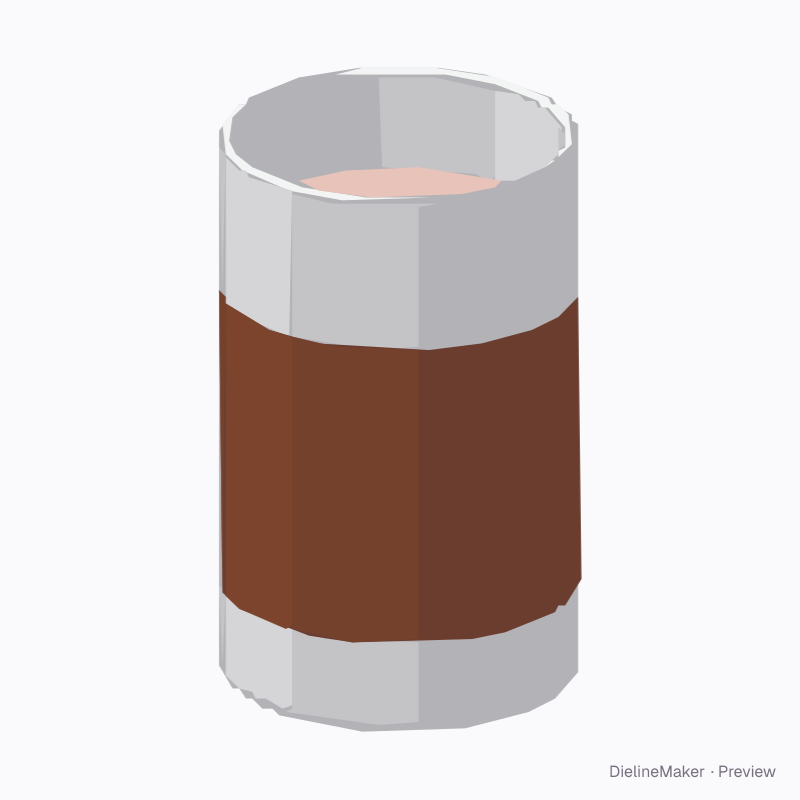 Tall frosted candle