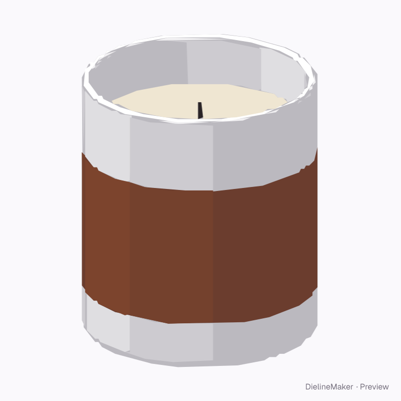 Candle tumbler