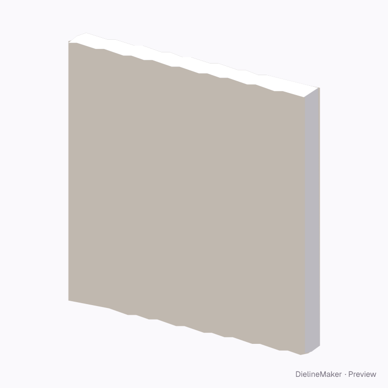 Deep gallery wrap canvas