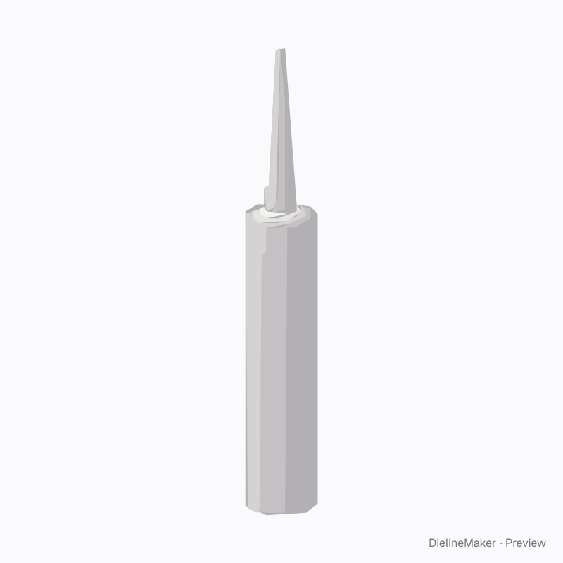 Opened matte silicone sealant
