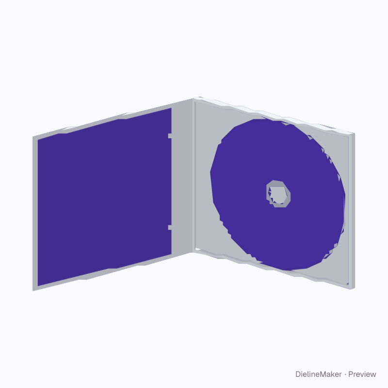 Slim CD case
