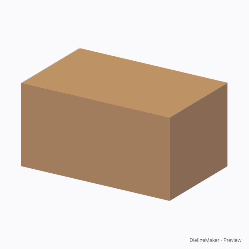 Small-parts carton 400×250×200