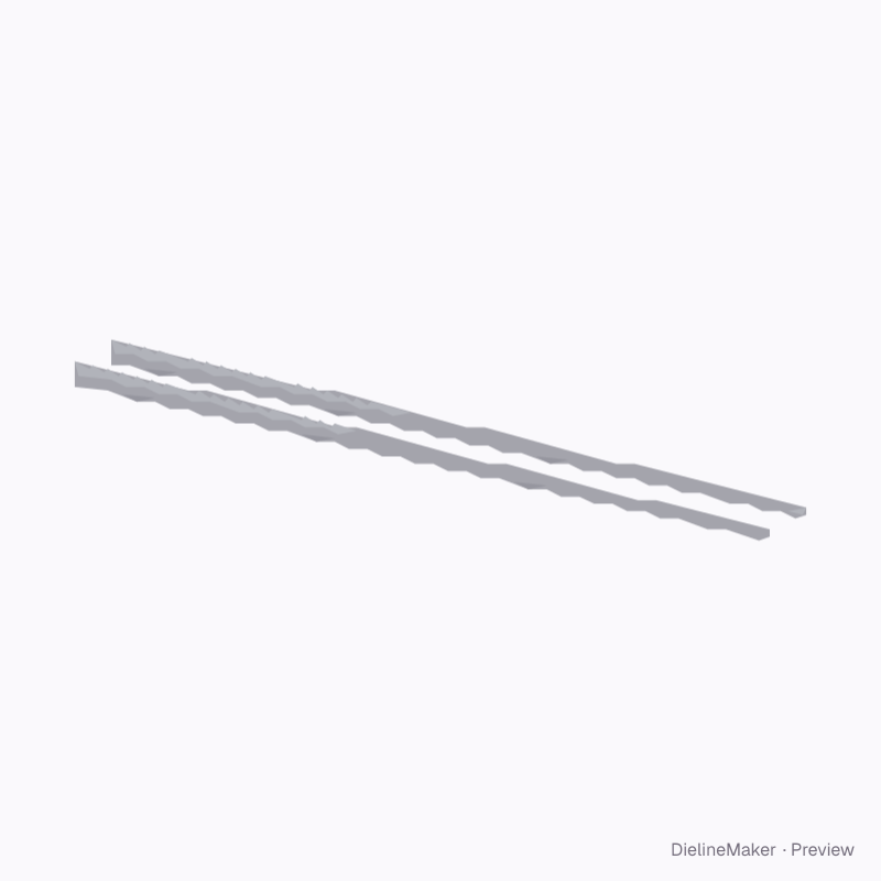 Korean flat metal chopsticks