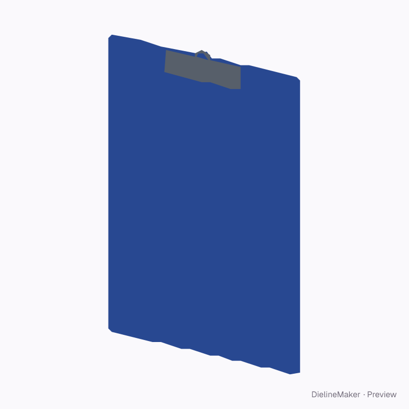 Spring-clip clipboard