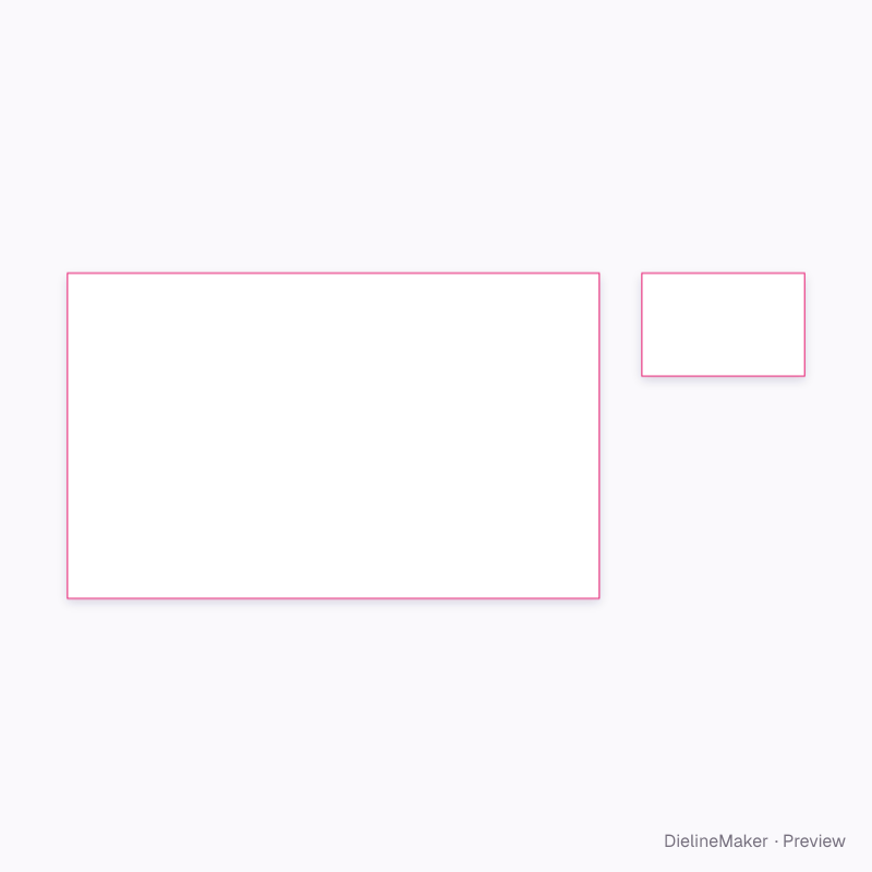 Coffee bag 1 kg flat dieline