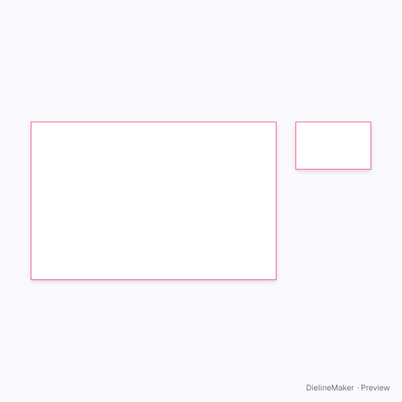 Coffee bag 250 g flat dieline