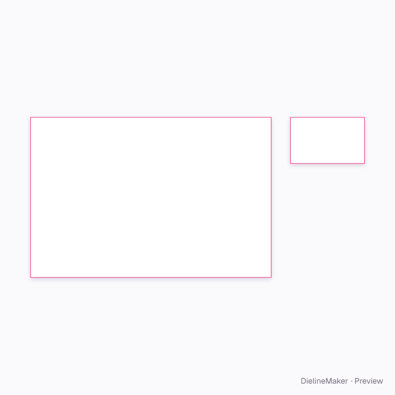 Coffee bag 500 g flat dieline