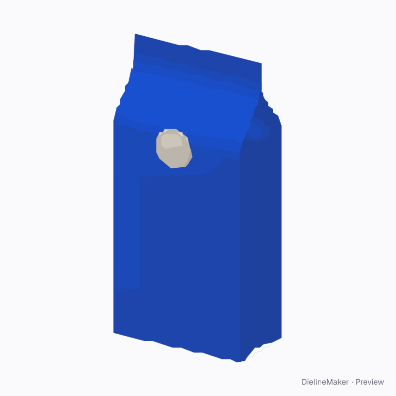 Small coffee sample bag