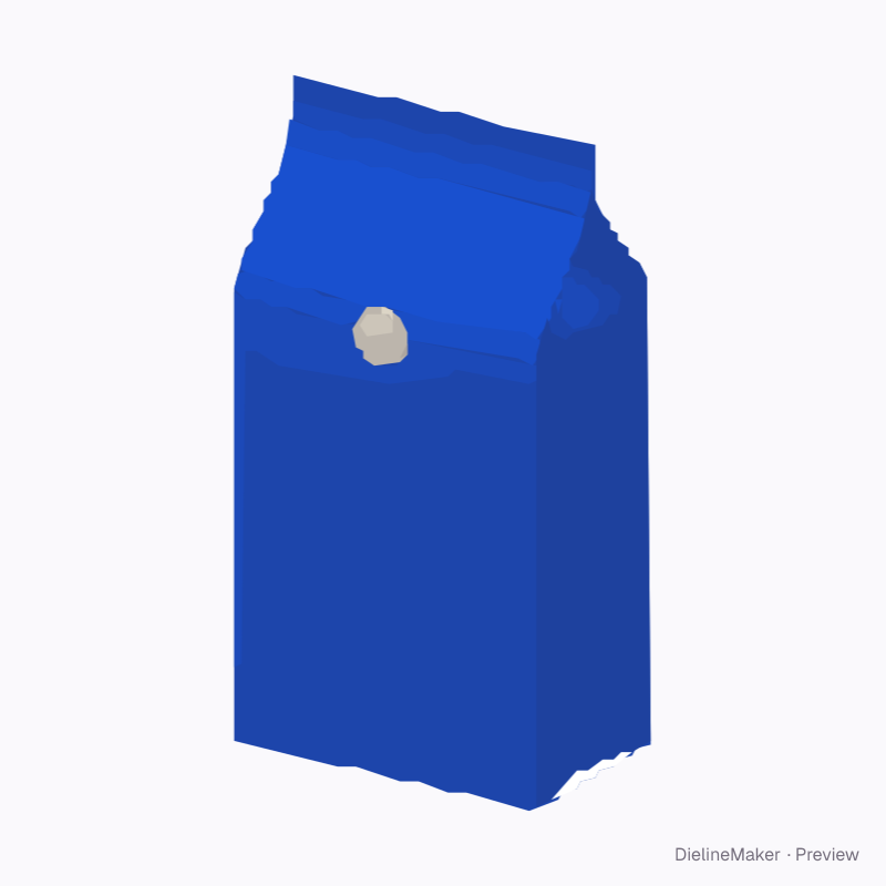 Flat-bottom bag