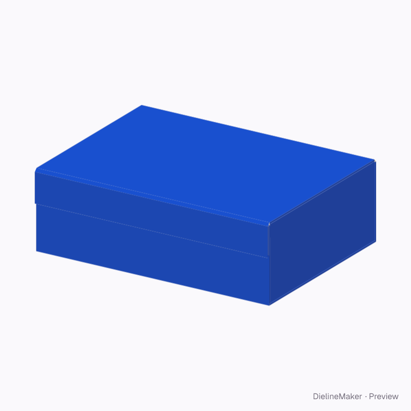 Coffee tasting presentation box — Collapsible magnetic box
