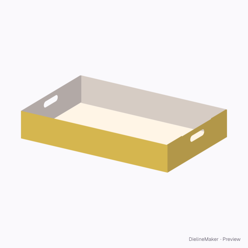 Bakery crate 580×380×100
