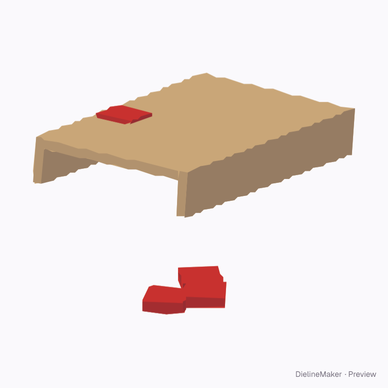 Mini tabletop cornhole
