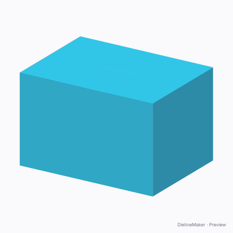 Housewares shipping carton — Crash-lock shipper