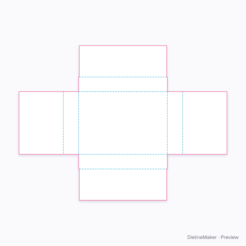 A5 book wrap 220×155×35 flat dieline