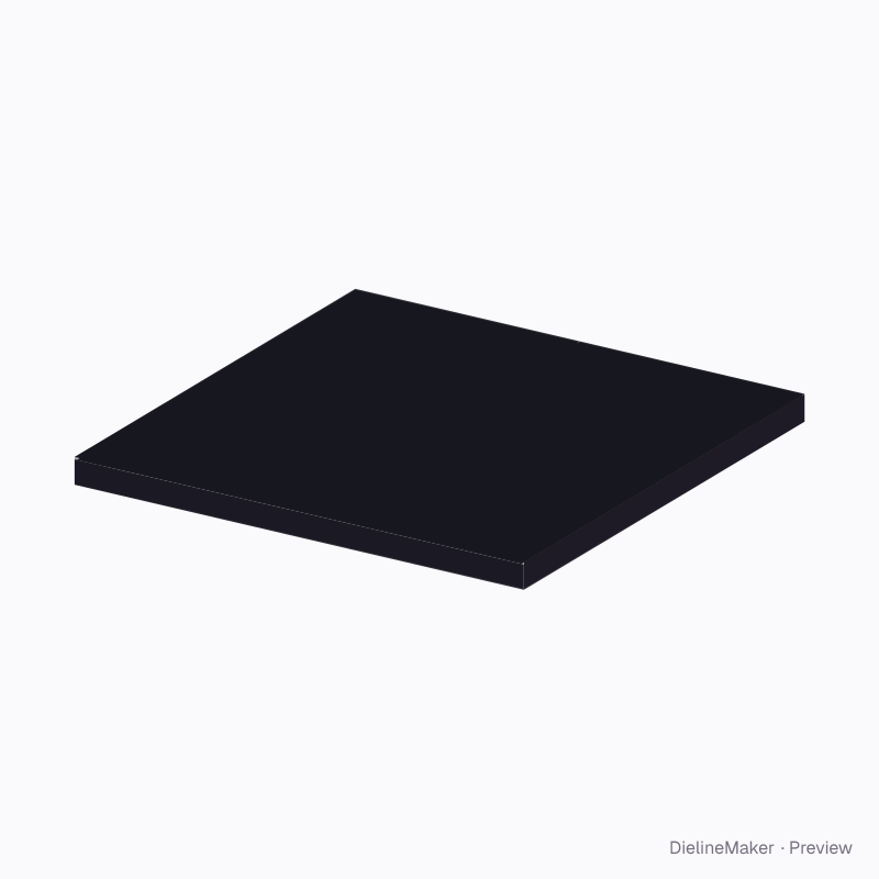 Vinyl record wrap 320×320×15