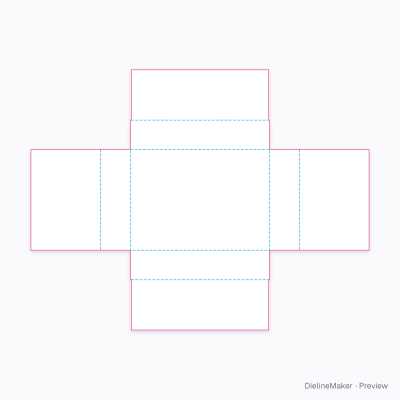 Tablet outer shipping wrap — Cross-fold book wrap flat dieline