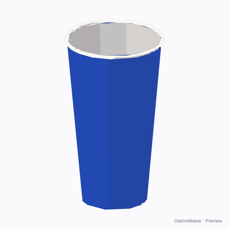 95 × 170 mm paper cup