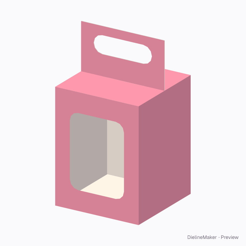 Single-cup carrier with handle
