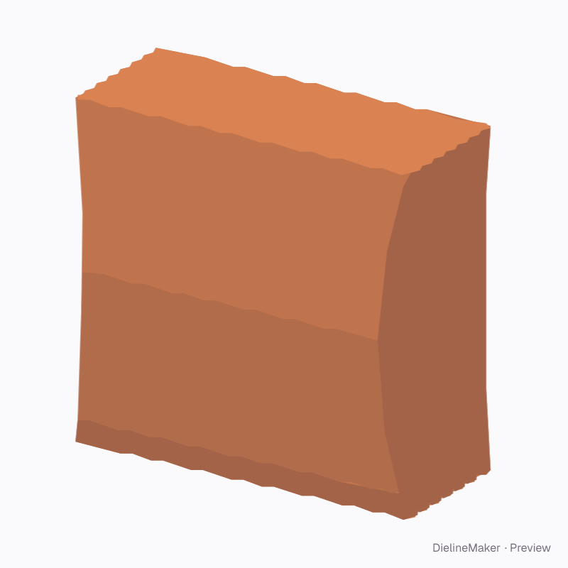 Curved soap carton