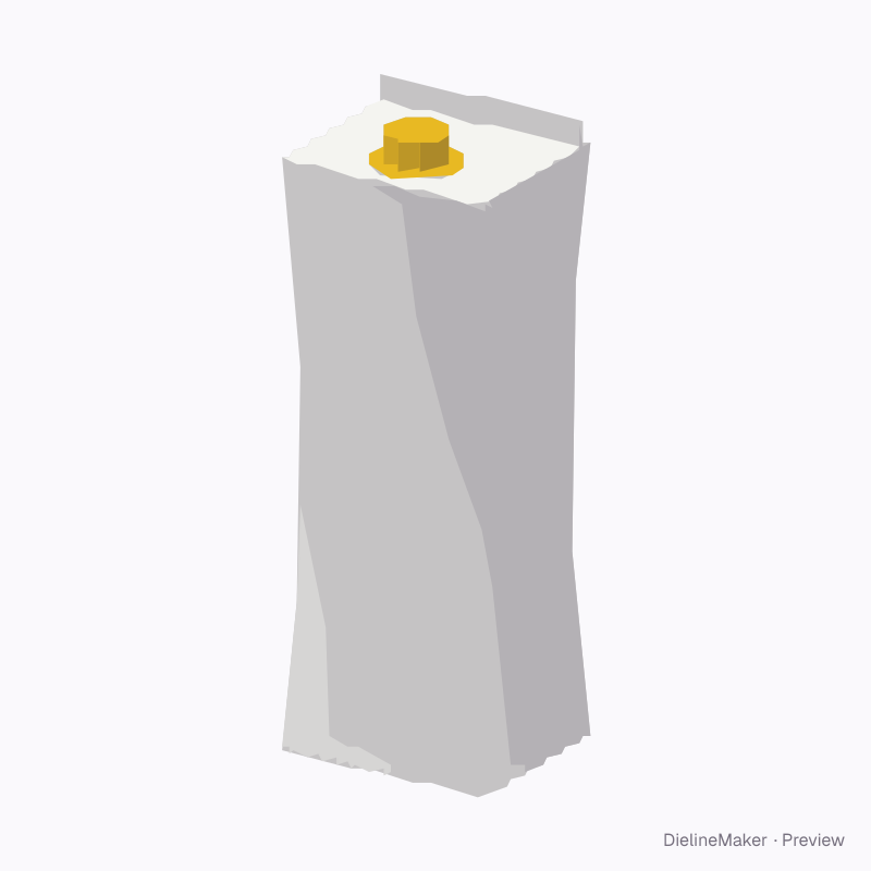 500 ml curved juice carton