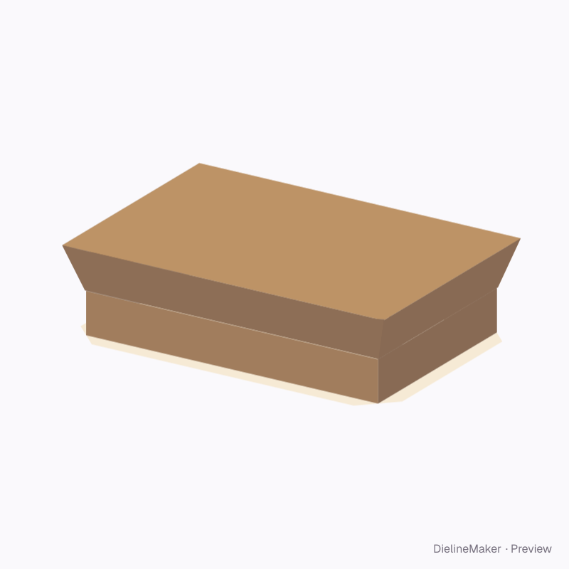 Domed-lid gift box