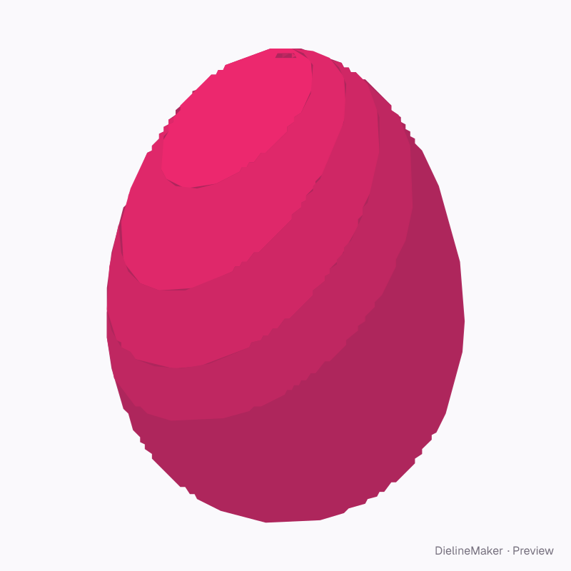 Large ornamental egg