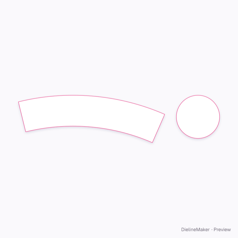 125 × 100 mm plastic tub artwork area