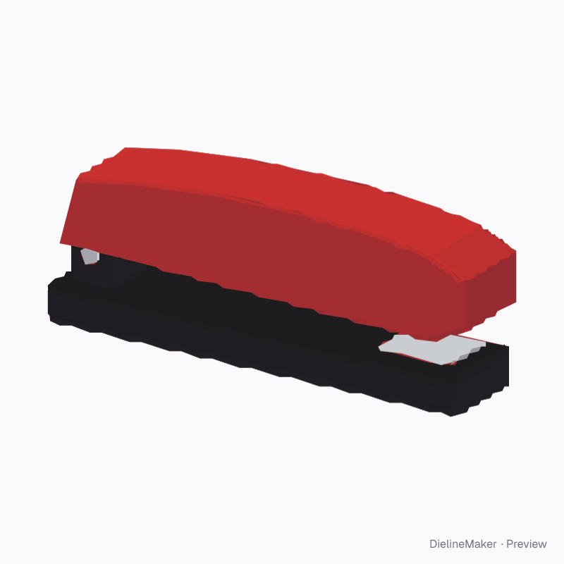 Desktop stapler