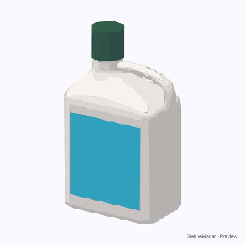 Household refill jug