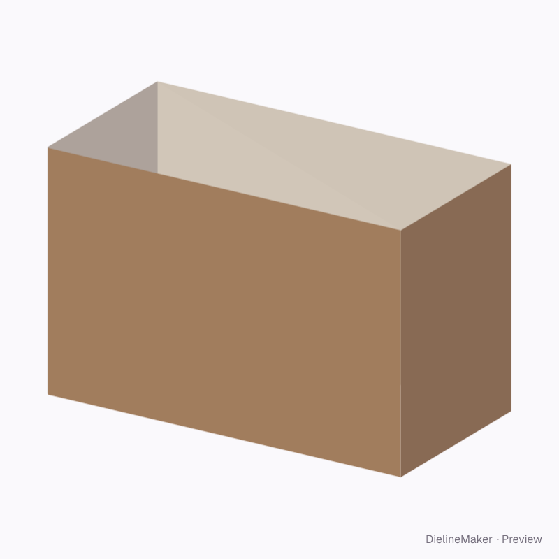 Diagonal compartment insert